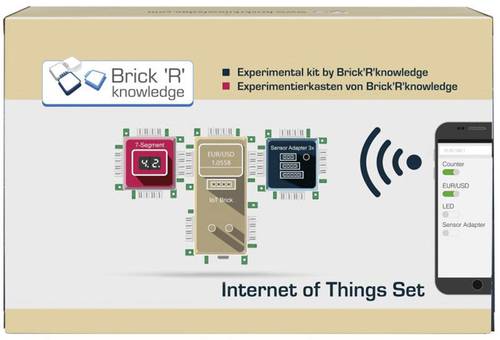 Brick´R´Knowledge 138090 Internet of Things Set IoT Experimentier-Set von Brick´R´Knowledge