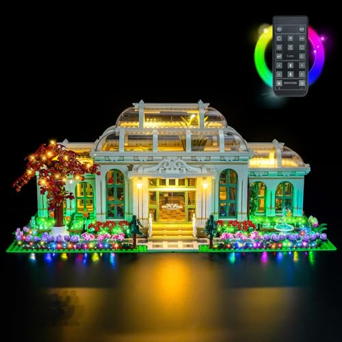 Fernbedienung Led Licht Set für Lego 21353 The Botanical Garden (Nicht Lego), Dekorationsbeleuchtungsset für Lego The Botanical Garden von BrickBling