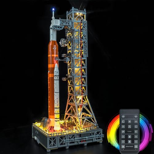 Fernbedienung Licht-Kit Kompatibel mit Lego 10341 NASA Artemis Space Launch System (Kein Modell), Led Beleuchtungs Set für NASA Artemis Space Launch System Kreative Spielzeug von BrickBling