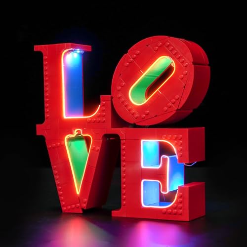 Led Licht Set Kompatibel mit Lego 31214 LOVE (Kein Modell), Dekorationsbeleuchtungsset Compatible with Lego LOVE 31214 Kreative Spielzeug von BrickBling