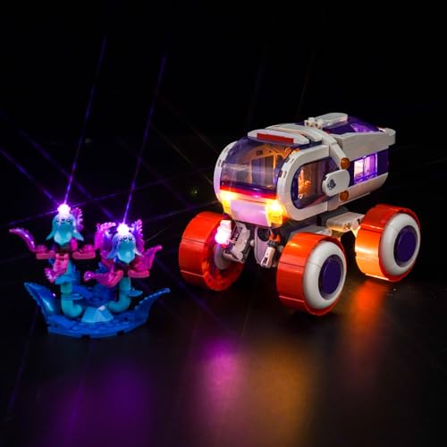 Led Licht Set Kompatibel mit Lego 42602 Space Research Rover (Kein Modell), Dekorationsbeleuchtungsset Compatible with Lego Space Research Rover Kreative Spielzeug von BrickBling