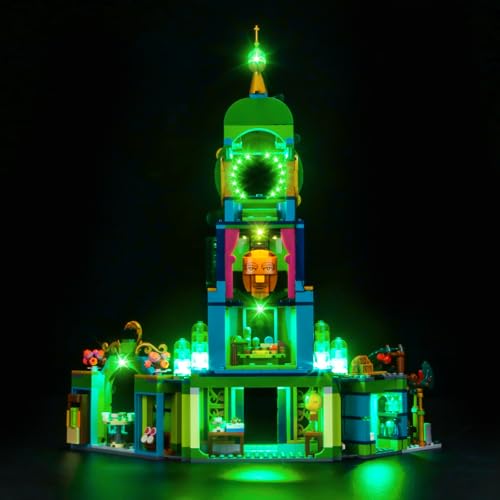 Led Licht Set Kompatibel mit Lego 75684 Welcome to Emerald City (Kein Modell), Dekorationsbeleuchtungsset Compatible with Welcome to Emerald City Kreative Spielzeug von BrickBling