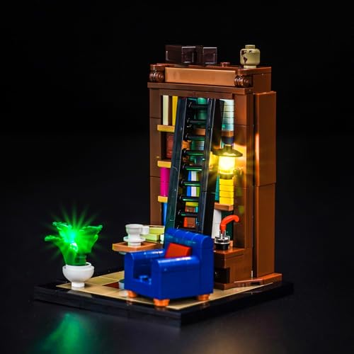 Led Licht Set Kompatibel mit Lego Books Are My Passion 40698 (Kein Modell), Dekorationsbeleuchtungsset Compatible with Books Are My Passion Kreative Spielzeug von BrickBling