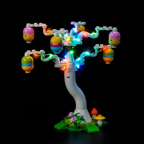 Led Licht Set Kompatibel mit Lego Easter Bunny and Chick Egg Hunt 40808 (Kein Modell), Dekorationsbeleuchtungsset Compatible with Lego 40808 Easter Bunny and Chick Egg Hunt Kreative Spielzeug von BrickBling