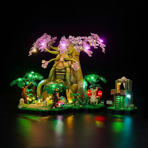 Led Licht Set Kompatibel mit Lego Great Deku Tree 2-in-1 (Kein Modell), Dekorationsbeleuchtungsset Compatible with 77092 Great Deku Tree 2-in-1 Kreative Spielzeug von BrickBling