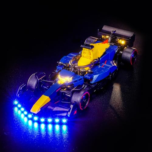 Led Licht Set Kompatibel mit Lego Oracle Red Bull Racing RB20 F1 Race Car 77243 (Kein Modell), Dekorationsbeleuchtungsset Compatible with Lego Oracle Red Bull Racing RB20 F1 Race Car Kreative Spielzeu von BrickBling