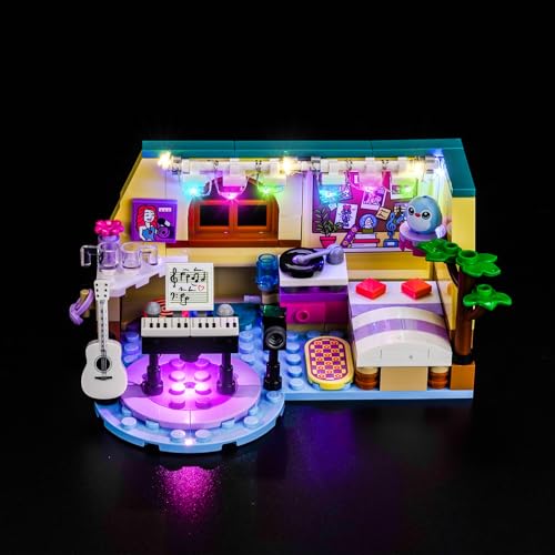 Led Licht Set Kompatibel mit Lego Paisley's Room 42647 (Kein Modell), Dekorationsbeleuchtungsset Compatible with Lego 42647 Paisley's Room Kreative Spielzeug von BrickBling