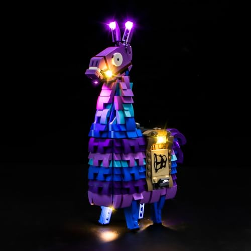 Led Licht Set Kompatibel mit Lego Supply Llama 77071 (Kein Modell), Dekorationsbeleuchtungsset Compatible with Supply Llama Kreative Spielzeug von BrickBling