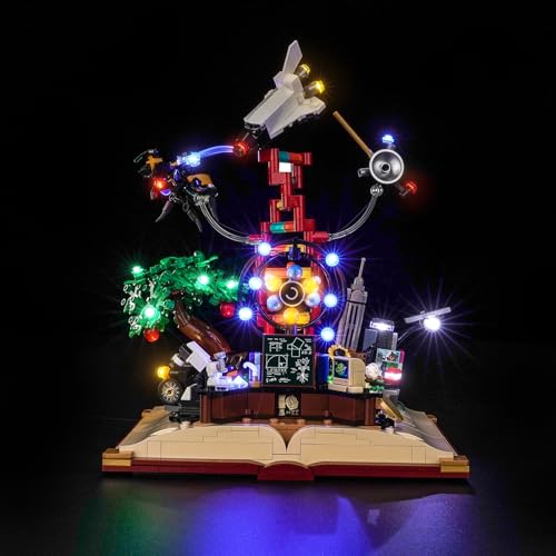 Led Licht Set Kompatibel mit Lego The Evolution of STEM 21355 (Kein Modell), Dekorationsbeleuchtungsset Compatible with Lego 21355 The Evolution of STEM Kreative Spielzeug von BrickBling