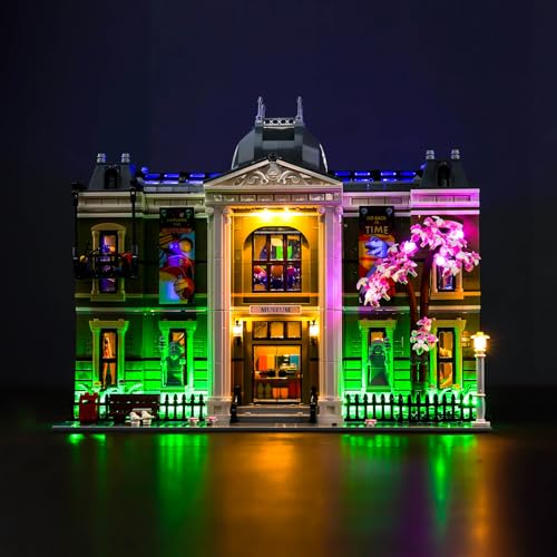 Led Licht Set Kompatibel mit Lego 10326 Natural History Museum (Kein Modell), Dekorationsbeleuchtungsset für Natural History Museum Kreative Spielzeug - Standard Version von BrickBling