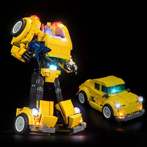 Led Licht Set für Lego 10338 Bumblebee (Kein Lego), Dekorationsbeleuchtungsset für Lego Bumblebee 10338 Kreative Spielzeug von BrickBling