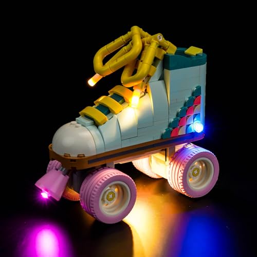 Led Licht Set für Lego 31148 Retro Roller Skate (Kein Lego), Dekorationsbeleuchtungsset für Lego Creator 3in1 Rollschuh Spielzeug Kreative Spielzeug von BrickBling