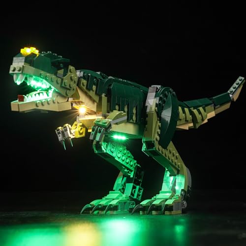 Led Licht Set Kompatibel mit Lego 31151 T. rex (Kein Modell), Dekorationsbeleuchtungsset Compatible with Lego Creator T.Rex Kreative Spielzeug von BrickBling