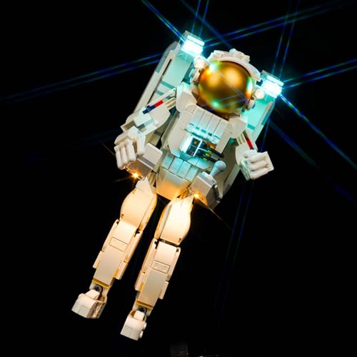 Led Licht Set Kompatibel mit Lego 31152 Space Astronaut (Kein Modell), Dekorationsbeleuchtungsset Compatible with Lego Space Astronaut Kreative Spielzeug von BrickBling