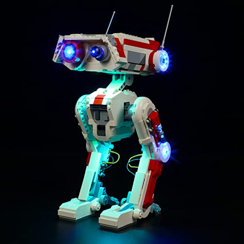 Led Licht Set Kompatibel mit Lego 75335 BD-1 bewegliche Droidenfigur (Kein Modell), Update-Version Dekorationsbeleuchtungsset für BD-1 Kreative Spielzeug von BrickBling