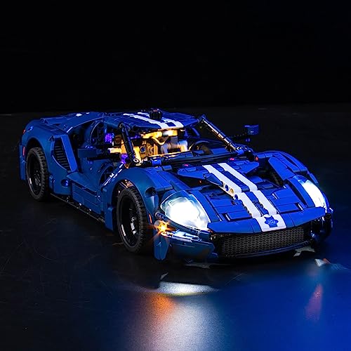 Led Licht Set für Lego Ford GT 2022 Modellbausatz (Kein Lego-Modell), Dekorationsbeleuchtungsset für Lego 42154 Technic Ford GT 2022 Kreative Spielzeug - Standard Version von BrickBling