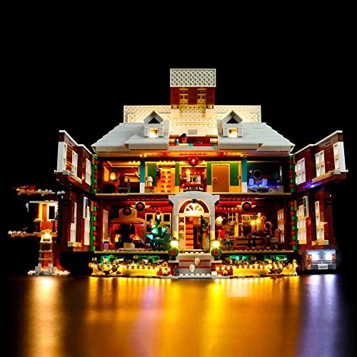 Led Licht Set für Lego Home Alone, Fernbedienung Dekorationsbeleuchtungsset für Lego 21330 Exklusives Collectible Kit Kreative Spielzeuglichter (Nur Lichter-Set,kein Lego-Modell) von BrickBling