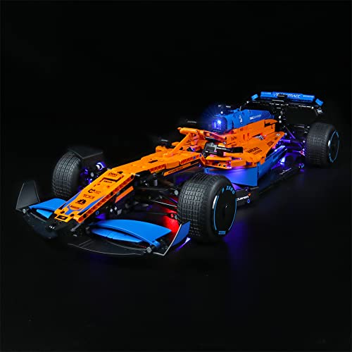 Led Licht Set für Lego McLaren F1, Led Beleuchtungs Set für Lego 42141 Technic McLaren Formel 1 Rennwagen - Nur Lichter-Set,kein Lego-Modell- Standard Version von BrickBling