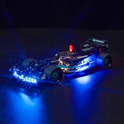 Led Licht Set für Lego Mercedes-AMG F1 W14 E Performance Pull-Back (Kein Lego), Dekorationsbeleuchtungsset für Lego 42165 Technic Mercedes-AMG F1 W14 E Performance Race Car Kreative Spielzeug von BrickBling