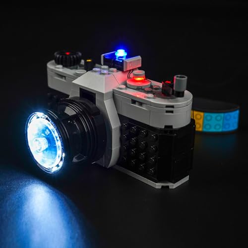 Led Licht Set für Lego Retro Camera 31147 (Kein Lego), Dekorationsbeleuchtungsset für Lego Retro Camera Kreative Spielzeug - Standard Version von BrickBling