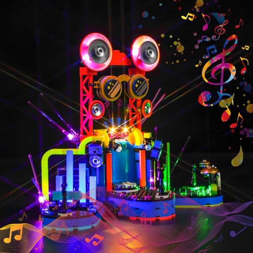 Music Version Licht-Kit Kompatibel mit Lego 42616 Heartlake City Music Talent Show (Kein Modell), Led Beleuchtungs Set für Heartlake City Music Talent Show Kreative Spielzeug von BrickBling