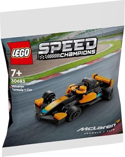 Brickify Lego Speed Champions 30683 McLaren Formel-1-Auto mit kostenloser Wandhalterung von Brickify