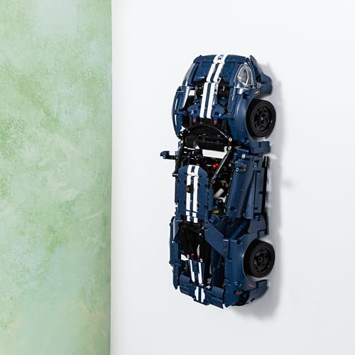 Brickify Montagehaken kompatibel mit Lego Ford GT 42154 - Custom Haken für Technic Car Wall Display Modelle - Inklusive Schrauben & Dübel für die Installation Brickify Montagehaken kompatibel mit Lego Ford GT 42154 - Custom Haken für Technic Car Wall Display Modelle - Inklusive Schrauben & Dübel für die Installation von Brickify