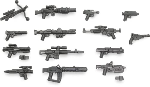 BrickArms Star Wars™ Blaster Revolution V2 Weapons Pack Waffenset, Custom Waffen von BricksStuff