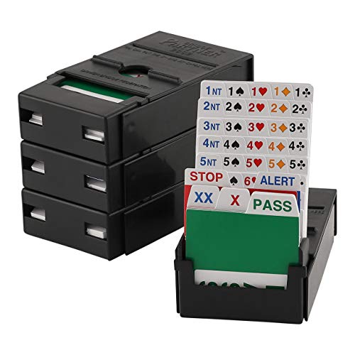 Bridge Partner Small Size Bidding Boxes - Black von Bridge Partner