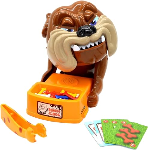 Brigamo 【𝙋𝙧𝙞𝙢𝙚 𝘿𝙚𝙖𝙡】 Premium Kinderspiel Vorsicht bissiger Hund, Spiele ab 3 Jahren - Siehe Video von Brigamo