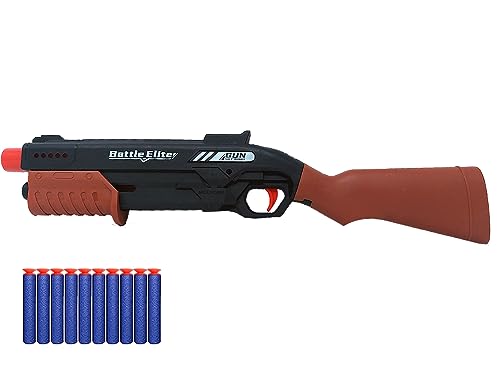 【𝙋𝙧𝙞𝙢𝙚 𝘿𝙚𝙖𝙡】 Premium Pump Gun Blaster Gewehr Dartblaster Blaster Gun inkl. Pfeile von Brigamo