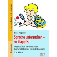 Sprache untersuchen - so klappt´s! 3./4. Klasse von Brigg