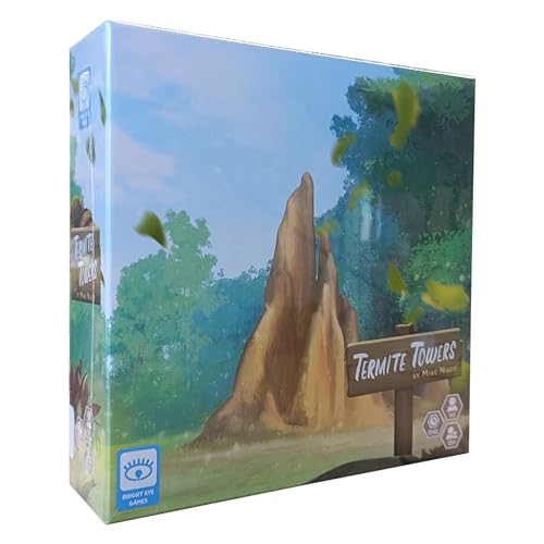 Bright Eye Games - Termite Towers - Boardgame - Ages 10 and Older - 1-4 Players - English von Bright Eye Games