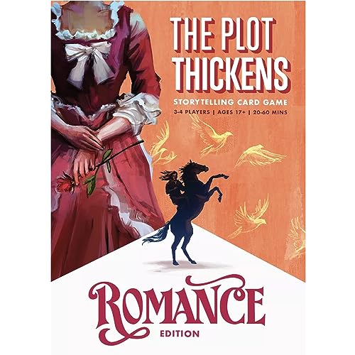 Bright Eye Games - The Plot Thickens Romance - Cardgame -Starting Form 14 jaar - 3-4 Players - English von Bright Eye Games