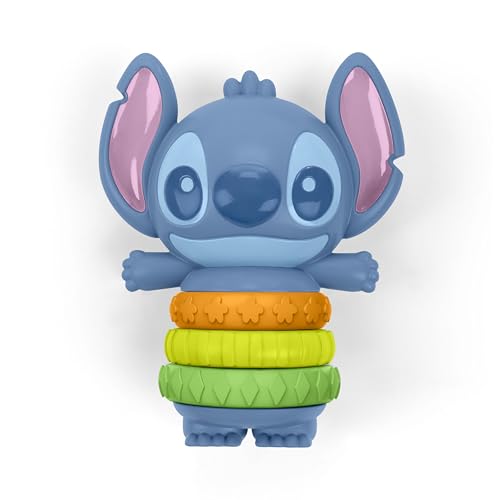 Bright Starts Disney Baby Stitch Twist-a-Stitch Fidget-Spielzeug strukturierten Ringen und Rasselperlen, Spielzeug für unterwegs für Neugeborene und ältere Kinder Bright Starts Disney Baby Stitch Twist-a-Stitch Fidget-Spielzeug strukturierten Ringen und Rasselperlen, Spielzeug für unterwegs für Neugeborene und ältere Kinder von Bright Starts