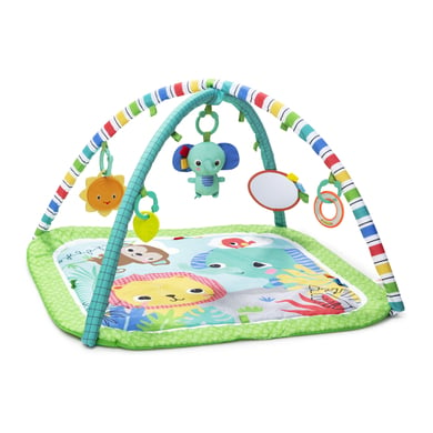 Bright Starts Wild Wiggles™ FoldAway™ Spieldecke mit Spielbogen von Bright Starts