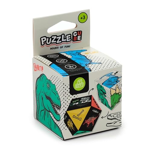 Brightium Würfelpuzzle – 6-seitiger Würfel mit Dinosaurier-Motiven, ideal für die Entwicklung von Koordination und Phantasie bei Kindern. Brightium Würfelpuzzle – 6-seitiger Würfel mit Dinosaurier-Motiven, ideal für die Entwicklung von Koordination und Phantasie bei Kindern. von Brightium