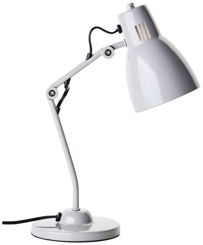 Brilliant Bailie 94591/22 Tischlampe E14 Grau von Brilliant