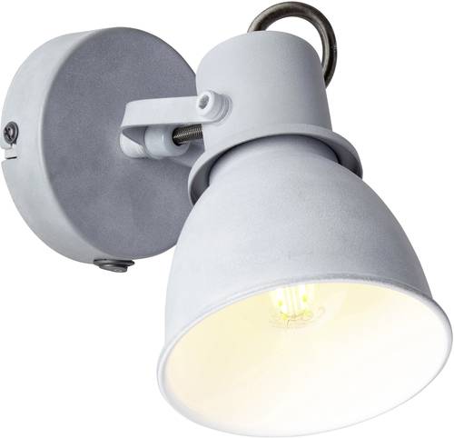 Brilliant Bogart 76311/70 Wandstrahler E14 25W LED Beton-Grau von Brilliant