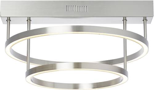 Brilliant G93448/68 Tunar LED-Deckenleuchte LED LED fest eingebaut EEK: E (A - G) 30W Nickel von Brilliant