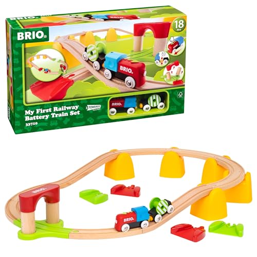 BRIO 33710 erstes Bahn Set mit Batterielok von BRIO