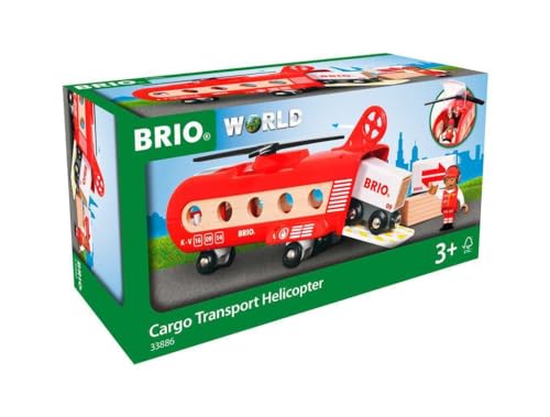 BRIO 33886 Eisenbahn-Transporthubschrauber von BRIO