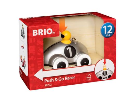 BRIO Push & Go Rennwagen Silber Edition - 30232 von BRIO