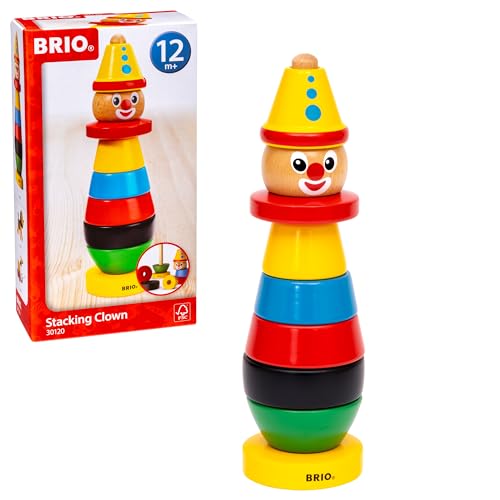 BRIO 30120 Clown für Babys und Kleinkinder ab 12 Monaten von BRIO