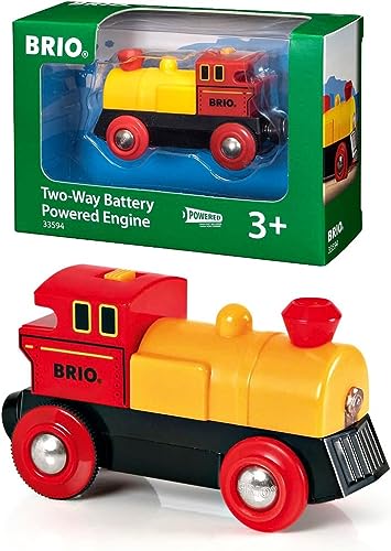 BRIO World 33594 - Gelbe Batterielok von BRIO