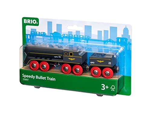 BRIO World - Schwarzer Kugelblitz mit Kohlentender von BRIO