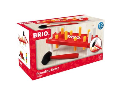 BRIO 30525 Rote Klopfbank von BRIO