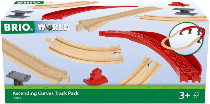 Brio World 33995 Ascending Curves Schienenset von BRIO