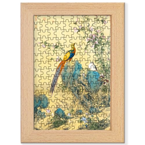 2 Lang Shining – Jinchun Diagramm 15,2 cm Bilderrahmen Puzzle (150 Stück) von Bristlegrass