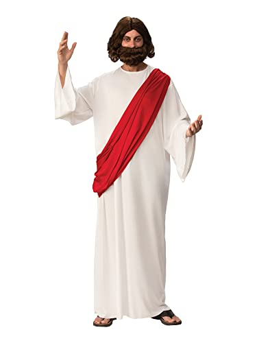 Bristol Novelties AC222 Jesus Kostüm, Einfarbig, Weiß, Chest Size 42-44-Inch von Bristol Novelty